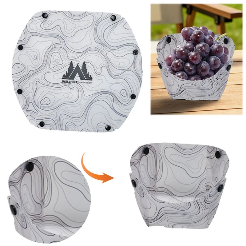 Opvouwbaar campingservies Draa - Camping Cooking Disc recensie en prijs